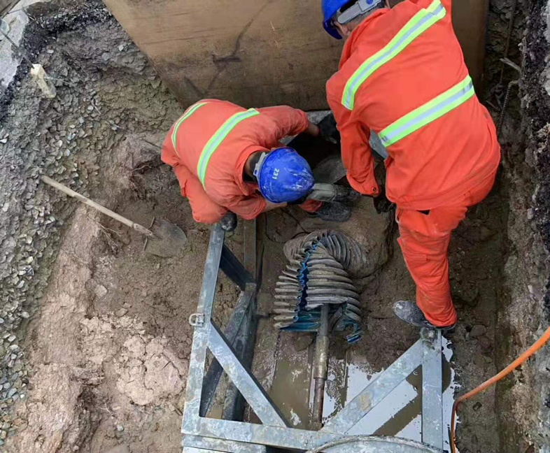 沪工阀门作为项目的一部分为道路扩展输