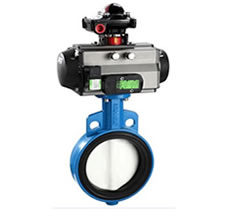 对夹式气动蝶阀