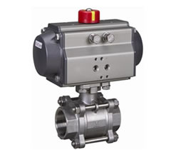 不锈钢气动球阀2