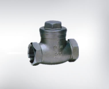 H14H内螺纹旋启式止回阀