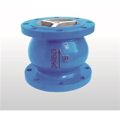 法兰消声止回阀HC41X