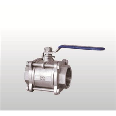 三片式不锈钢球阀