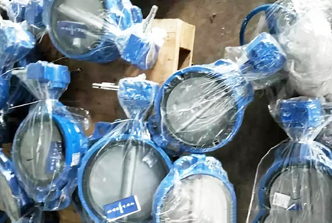 水处理公司采购卡尔斯特阀门蝶阀和止回阀