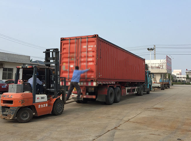 埃美柯阀门在次发往卓业机械厂