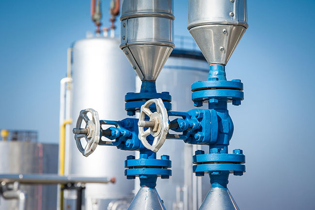 青岛阀门批发团队完成了燃气厂球阀泄漏更换